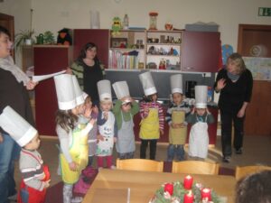 In der Weihnachtsbäckerei